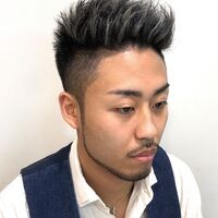 画像1811：スパイラルパーマ・くるくるセット・グレージュ・ナディア