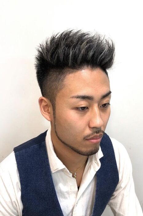 画像1811：スパイラルパーマ・くるくるセット・グレージュ・ナディア