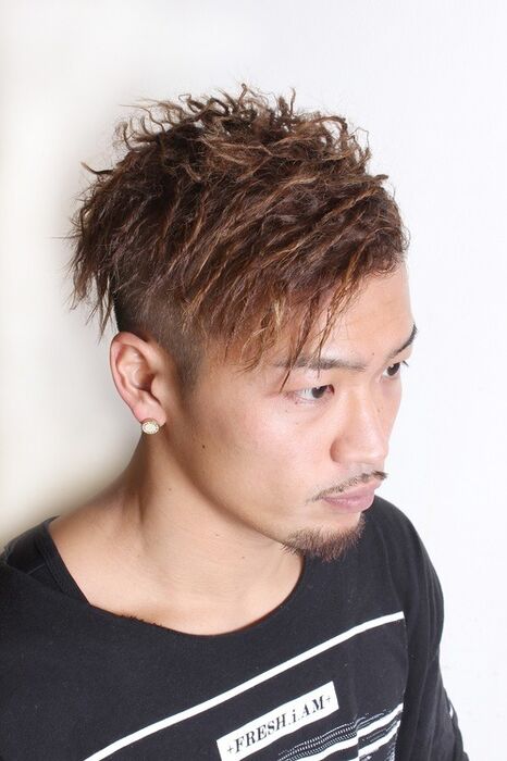 画像1829：スパイラルパーマ・くるくるセット・グレージュ・ナディア