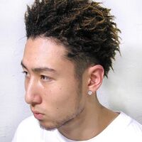 画像1859：スパイラルパーマ・くるくるセット・グレージュ・ナディア
