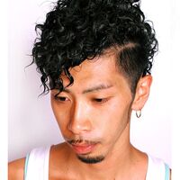 画像2082：スパイラルパーマ・くるくるセット・グレージュ・ナディア