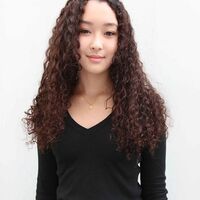 画像2300：スパイラルパーマ・くるくるセット・グレージュ・ナディア