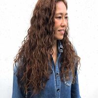 画像2330：スパイラルパーマ・くるくるセット・グレージュ・ナディア