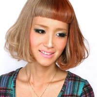 画像2594：スパイラルパーマ・くるくるセット・グレージュ・ナディア