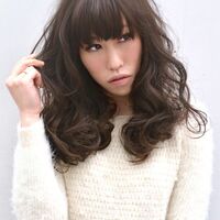 画像2756：スパイラルパーマ・くるくるセット・グレージュ・ナディア