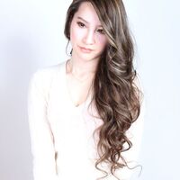 画像2758：スパイラルパーマ・くるくるセット・グレージュ・ナディア